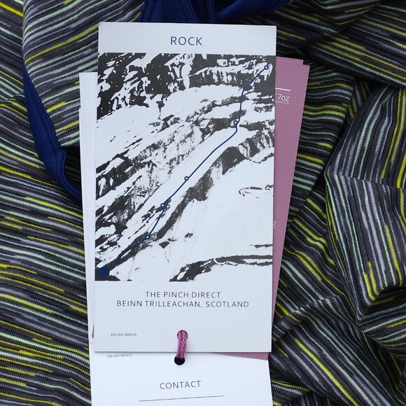 Rab Womens Maze Climbing Dress BNWT Size XS Sulpher Tank Top Dress Cross Back - Picture 9 of 11